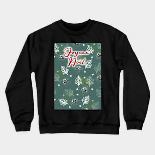 Chipmunk Winter Christmas Card Crewneck Sweatshirt